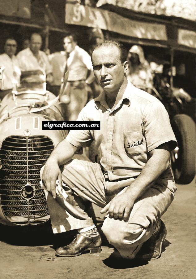 Debut ganador. En 1948, Fangio comenzaba su incursión por la F-1 en su estado virgen.