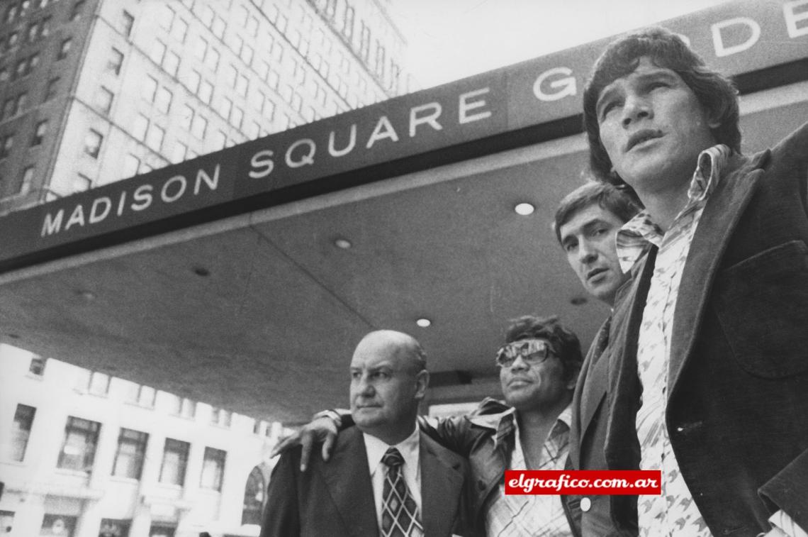Lectoure con Monzón en Nueva York.