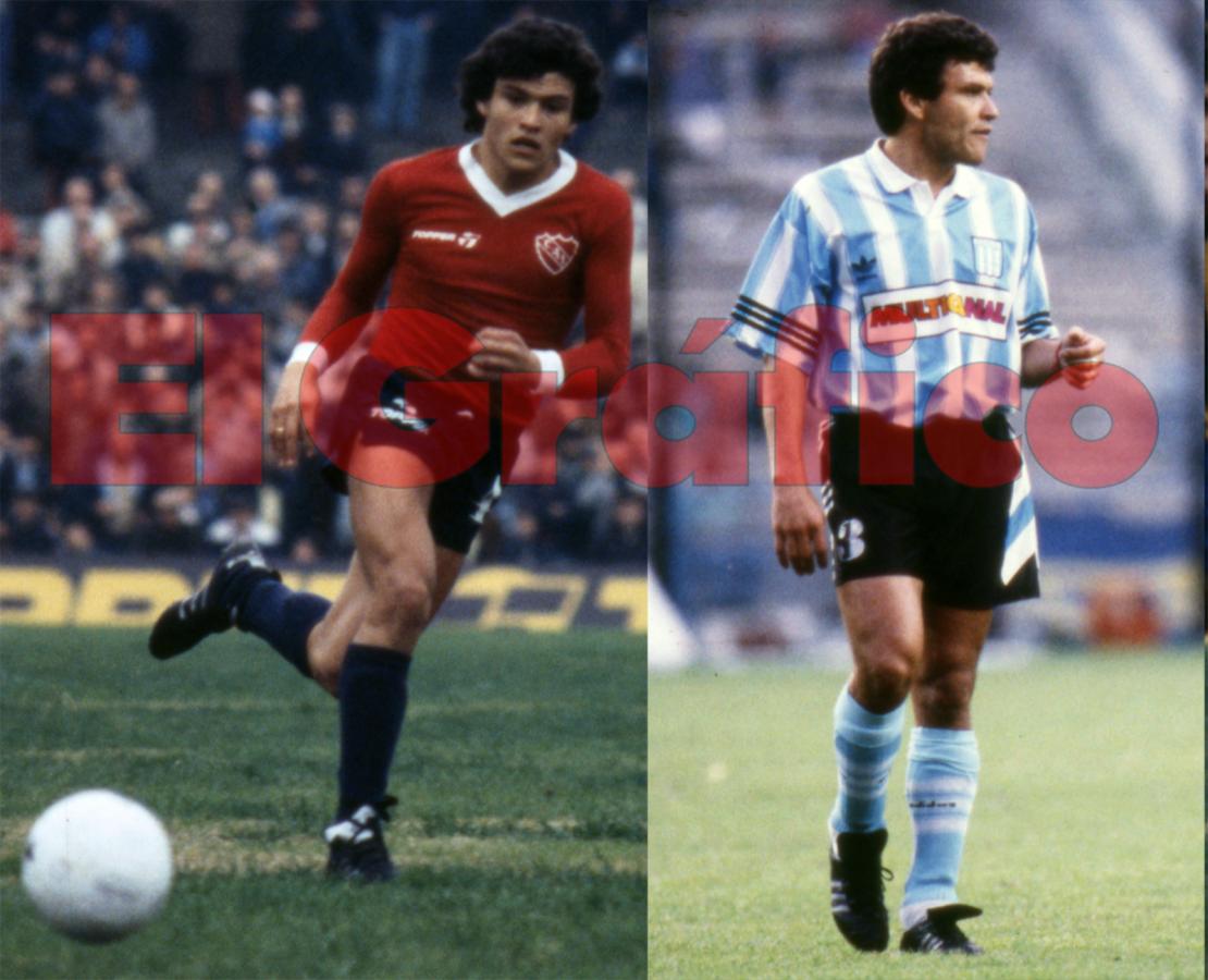 Nestor Clausen, multicampeón con Independiente, jugó solo un año en Racing.