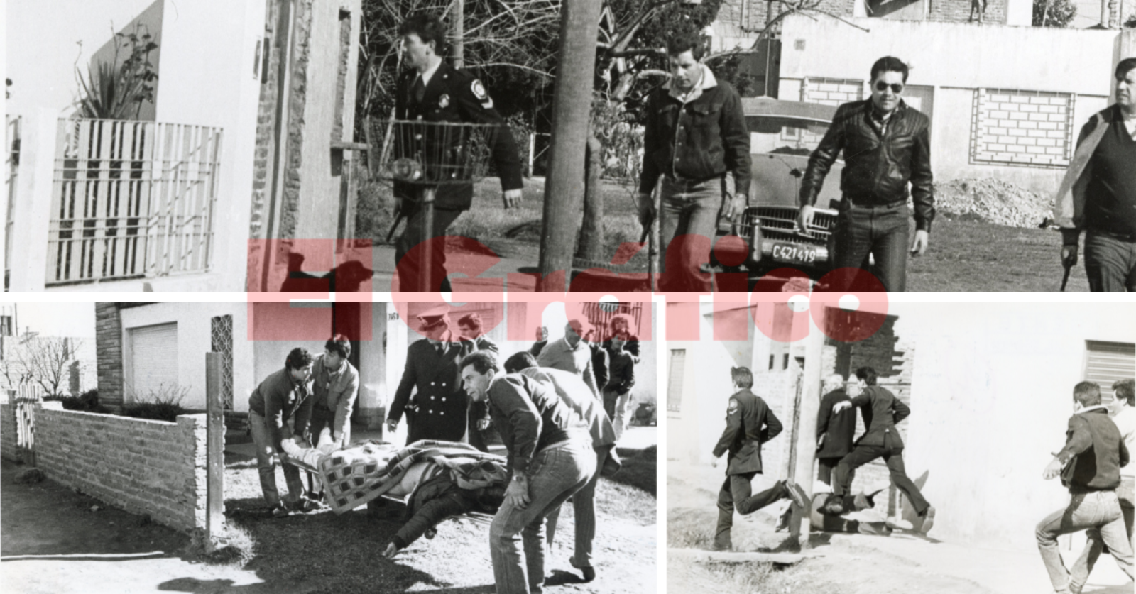 Imagen Imágenes de la persecución policial a la banda que conformaba César Romero (Agencia DyN)