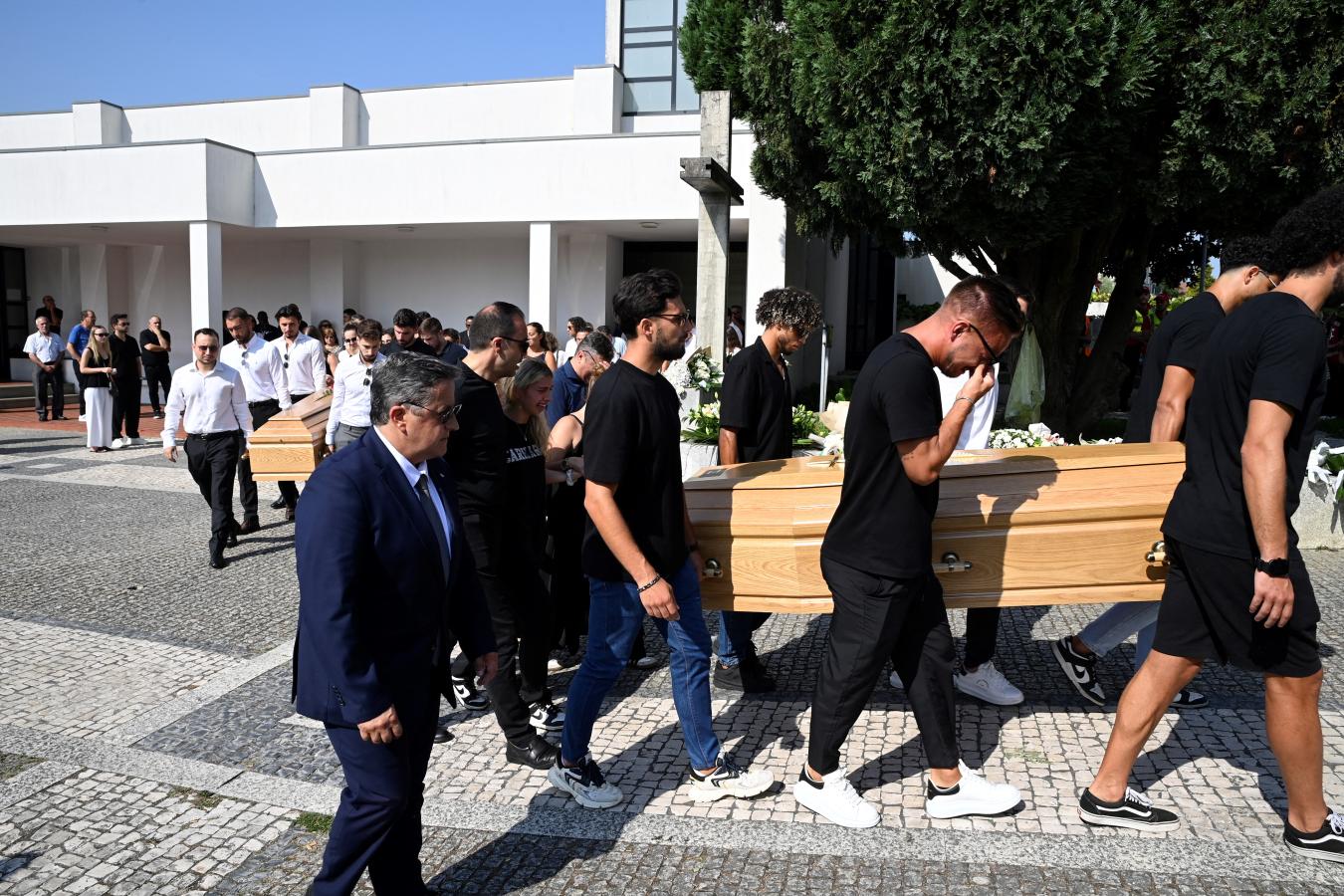 Imagen El funeral de Diogo Jota y de su hermano fue el pasado sábado (AFP).