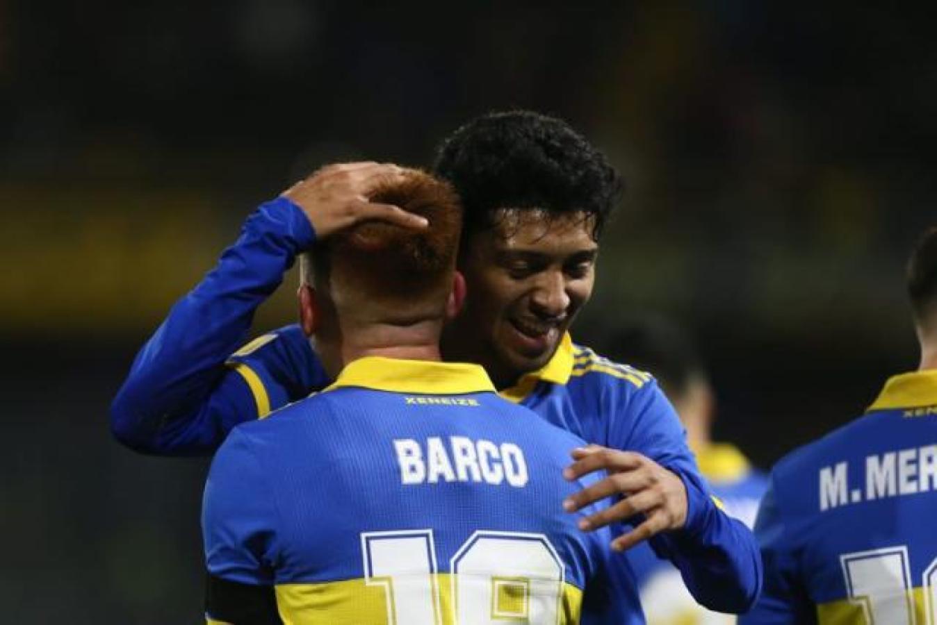 Imagen Valentín Barco y Cristian Medina, dos figuras ausentes de Boca ante Almagro.