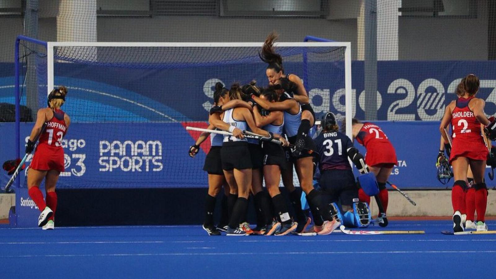 Imagen Las Leonas obtuvieron el oro en los Panamericanos y estarán en París 2024.