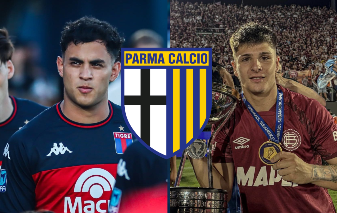 Imagen David Romero y Thomas De Martis podrían llegar a Parma desde el fútbol argentino