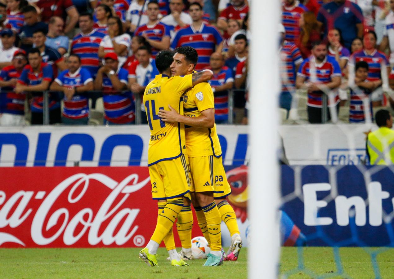 Imagen de En juego: Gol de Merentiel y Boca empata 1-1 con Fortaleza