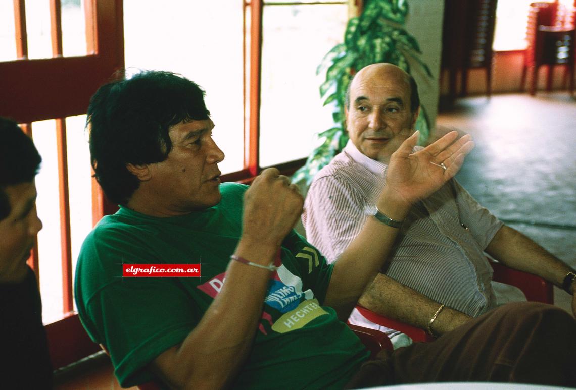 Imagen Junto a Alberto Maguid, secretario general de UPCN Santa Fe: "Gracias a este hombre he vuelto a la vida".