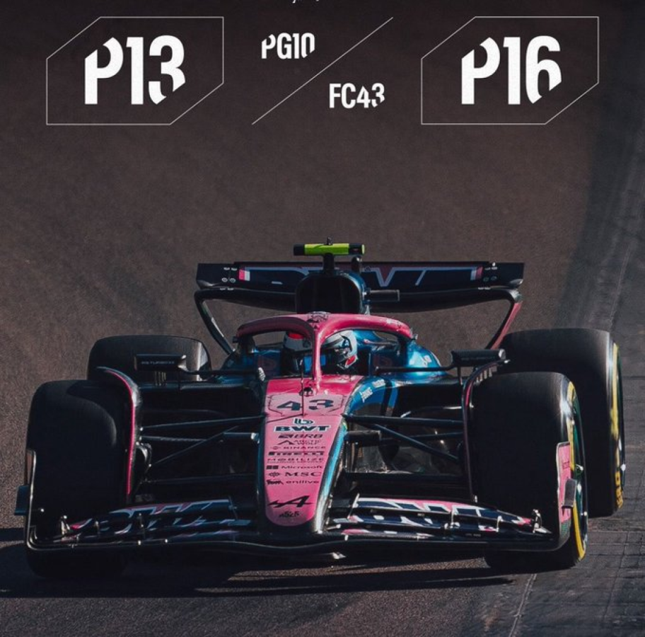 Imagen Las posiciones de los Alpine fueron relativas a juzgar por el análisis de los tiempos a lo largo de la carrera.