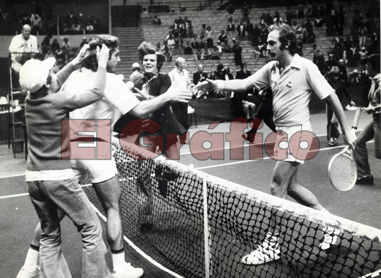 Imagen Guillermo Vilas (1976).