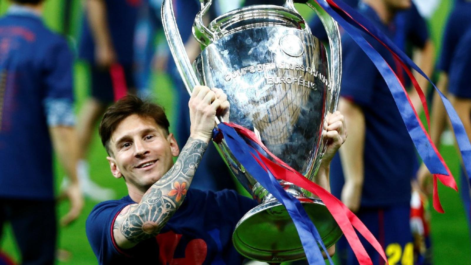 Imagen Messi y una costumbre en Barcelona