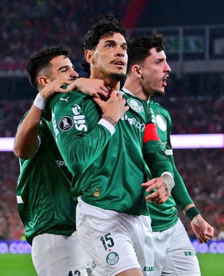 Imagen Palmeiras tuvo un primer tiempo de exhibición contra River en Núñez.