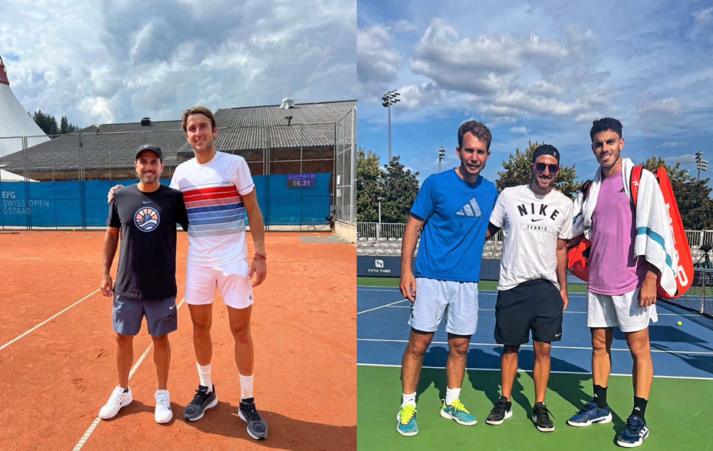 Imagen Trabajó con Etcheverry y Cerúndolo, los dos singlistas argentinos para la Copa Davis