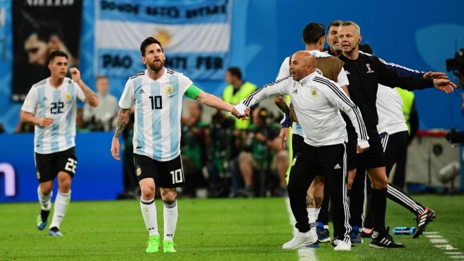 Imagen Tras el traumático Mundial 2018, Messi y Sampaoli se volverán a ver las caras