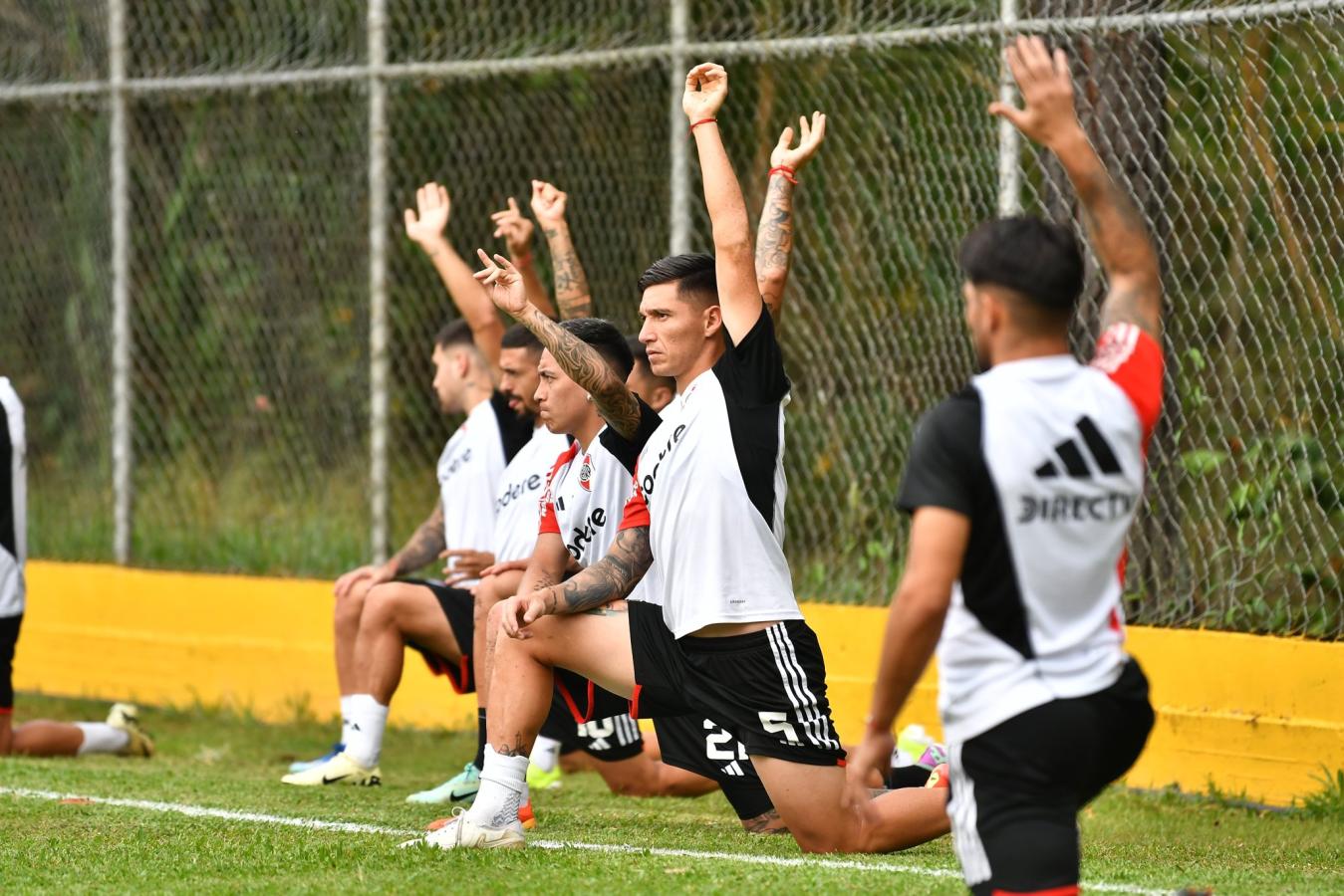 Imagen River trabajó en Venezuela de cara al debut en la Libertadores.