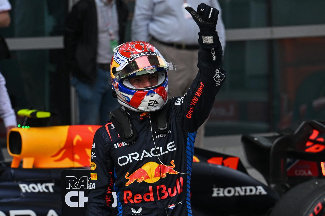 Imagen de Max Verstappen logró la pole número 100 en la historia de Red Bull