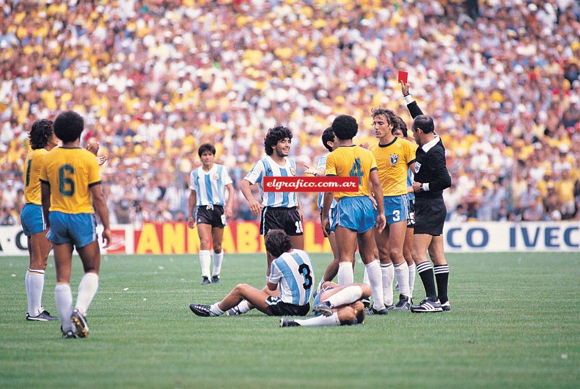 Imagen Diego Maradona en España 1982.