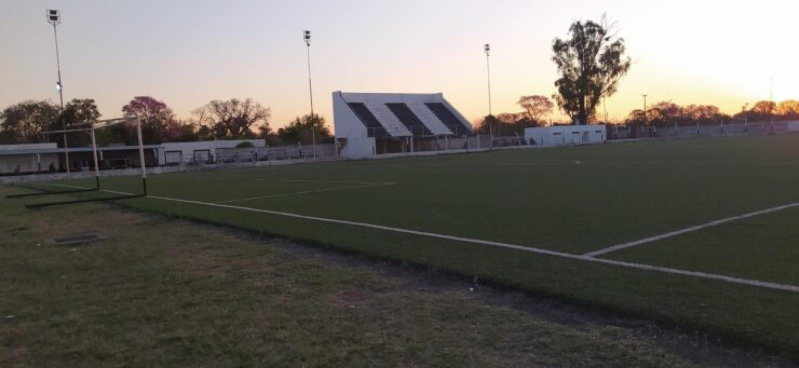 Imagen El estadio de Deportivo Obreros Unidos, en Chaco, el club de origen de Lencina.