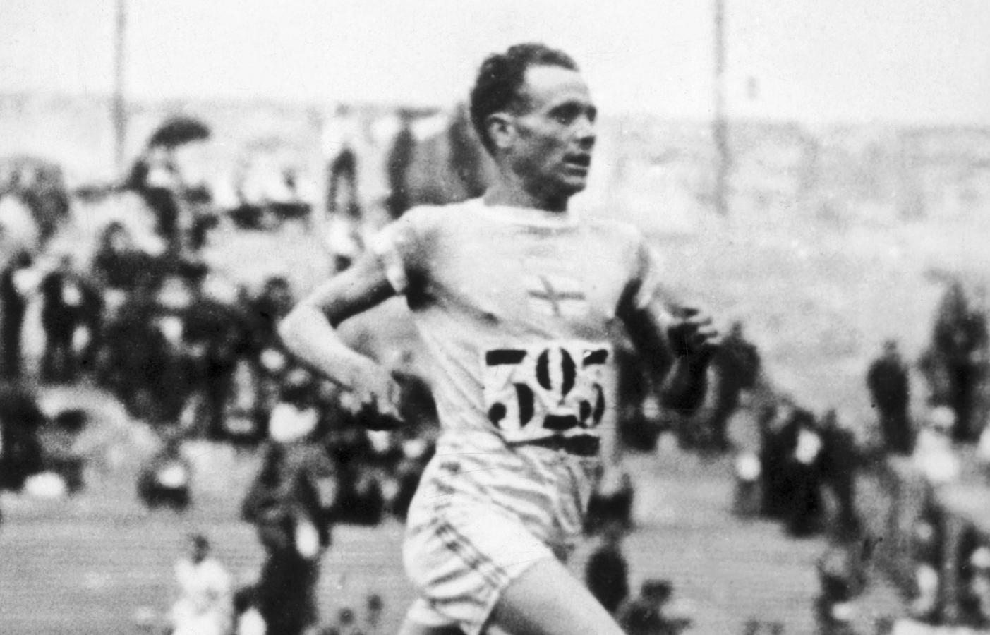 Imagen Paavo Nurmi, cinco medallas de oro.