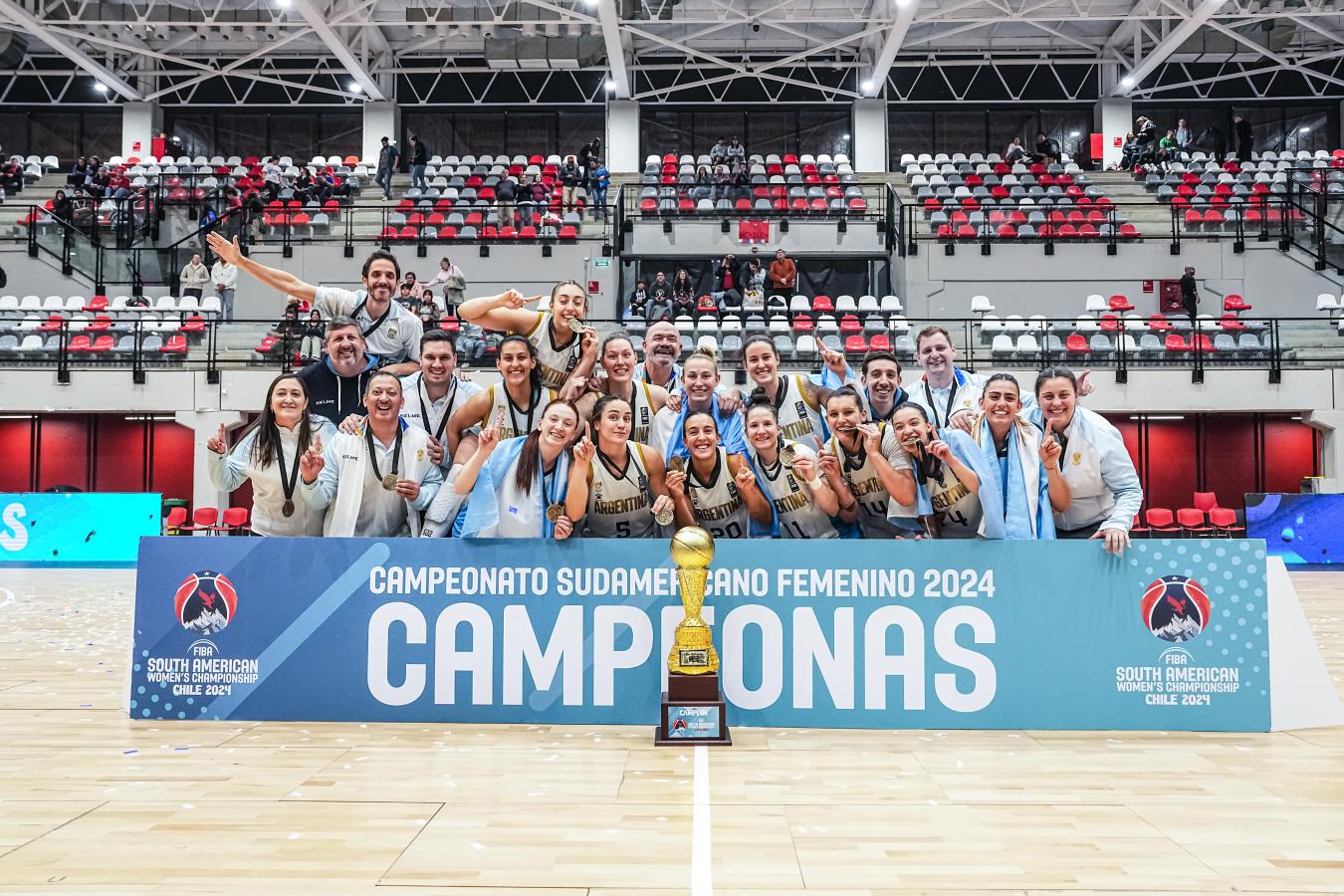 Imagen La Selección Argentina se consagró campeona en el Sudamericano