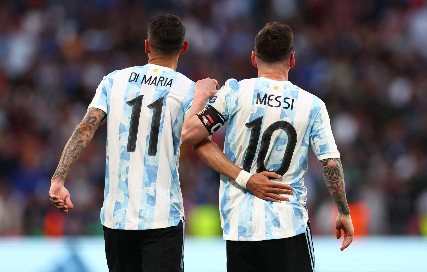 Imagen Di María y Messi una vida en la Selección.