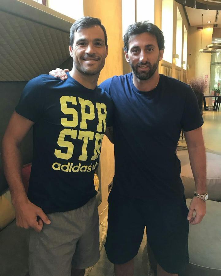 Imagen Saja y Milito trabajarán juntos si se imponen en las elecciones de Racing.