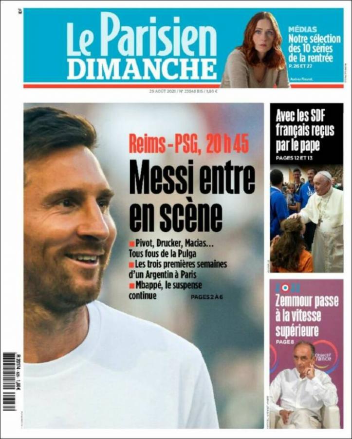 Imagen Messi entra en escena.