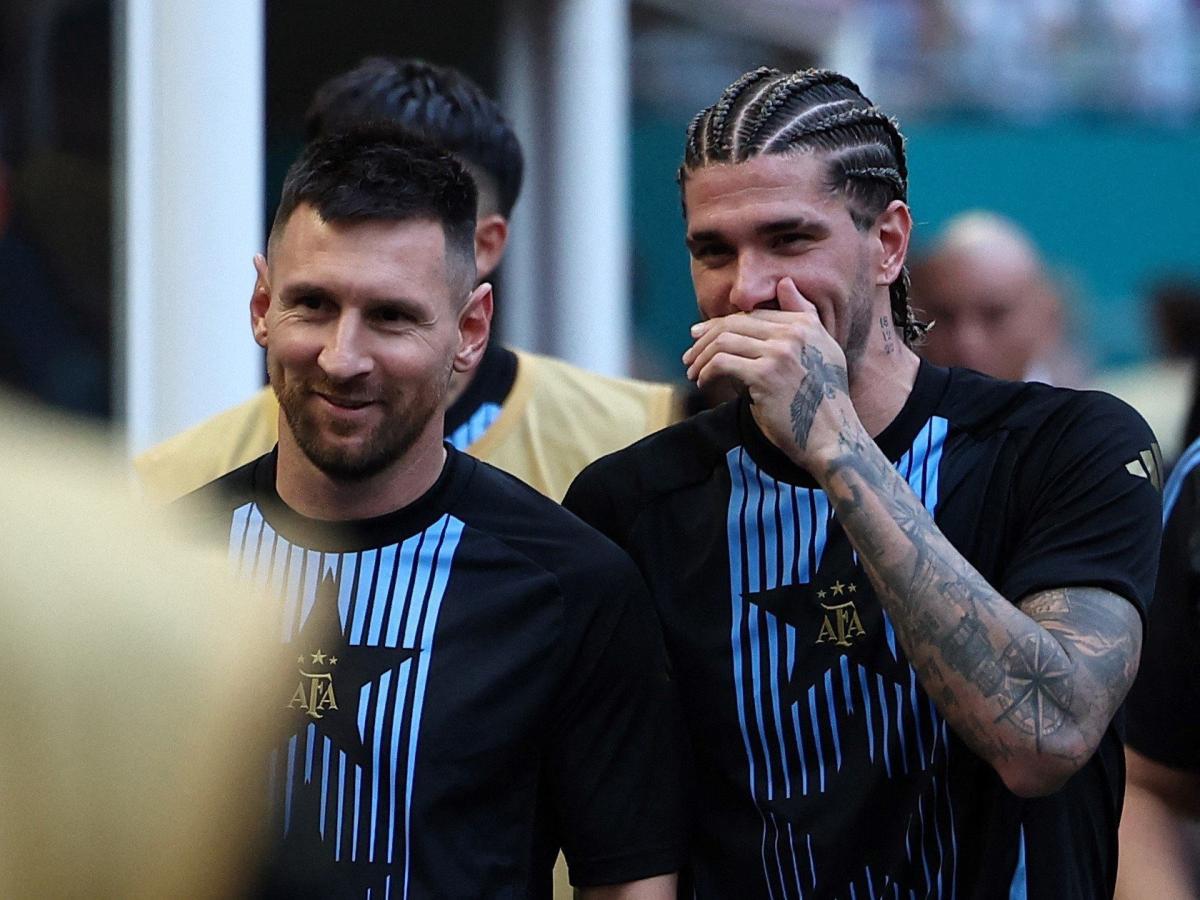 Imagen ¿Podría De Paul mudarse a Miami para acompañar a Messi?