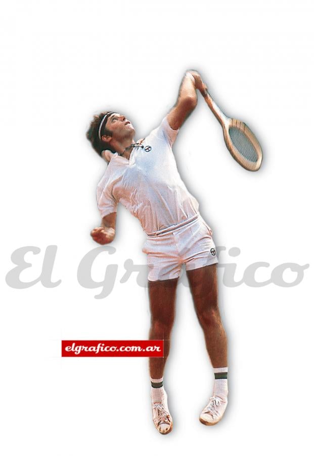 Imagen GUILLERMO VILAS TENIS 1989 / 37 AÑOS