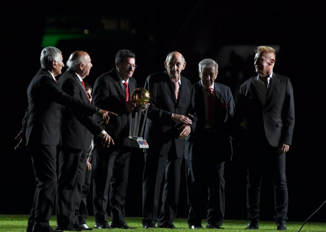 Imagen Emotivo homenaje a los campeones del Mundo, los de la gesta en Manchester.