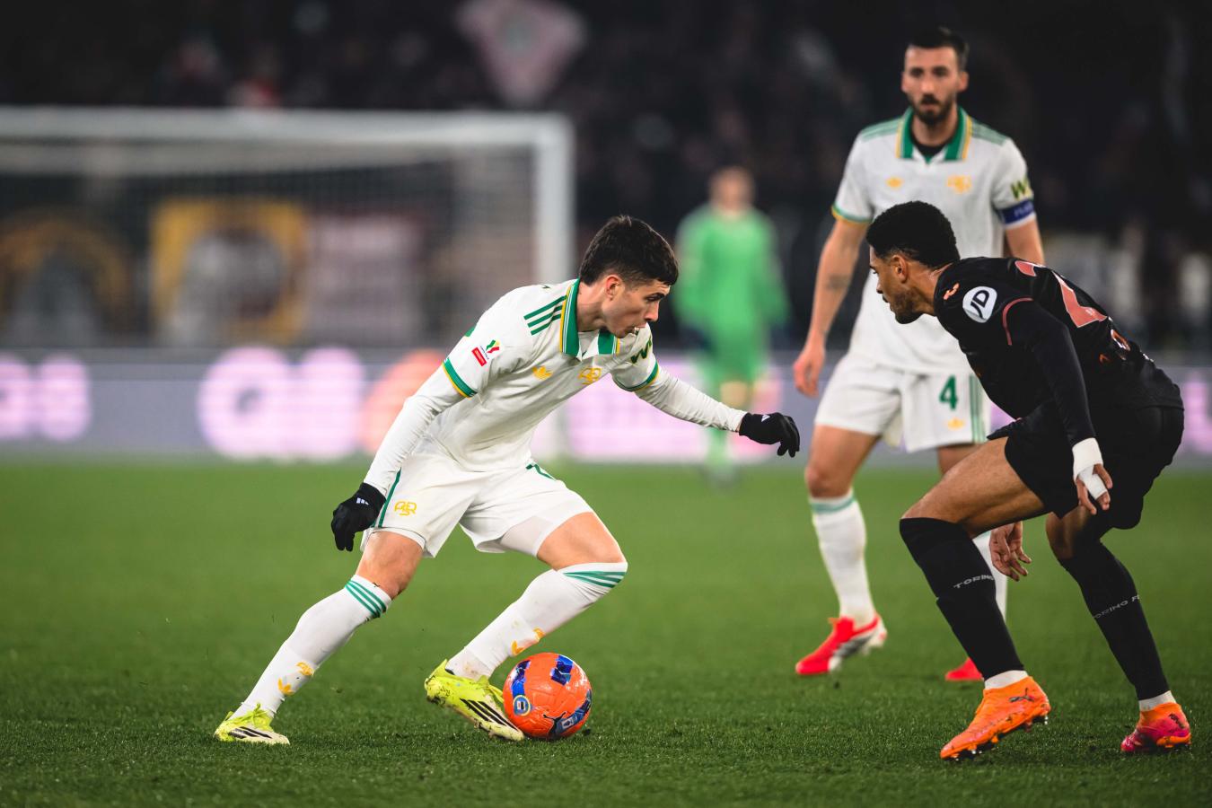 Imagen Soulé fue titular en Roma y salió a los 13' del segundo tiempo.