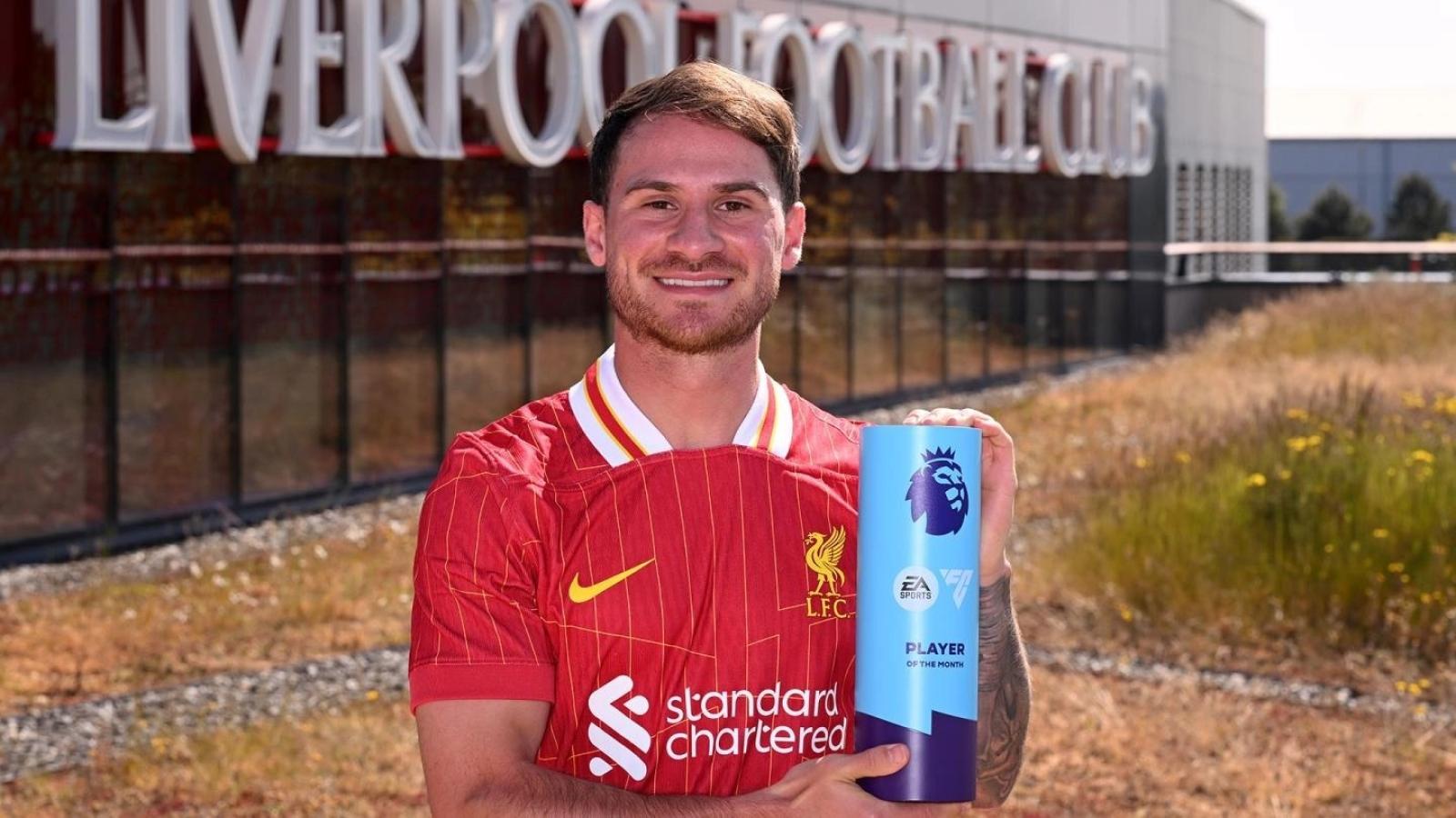 Imagen Alexis Mac Allister recibió el premio al mejor futbolista de abril de la Premier.