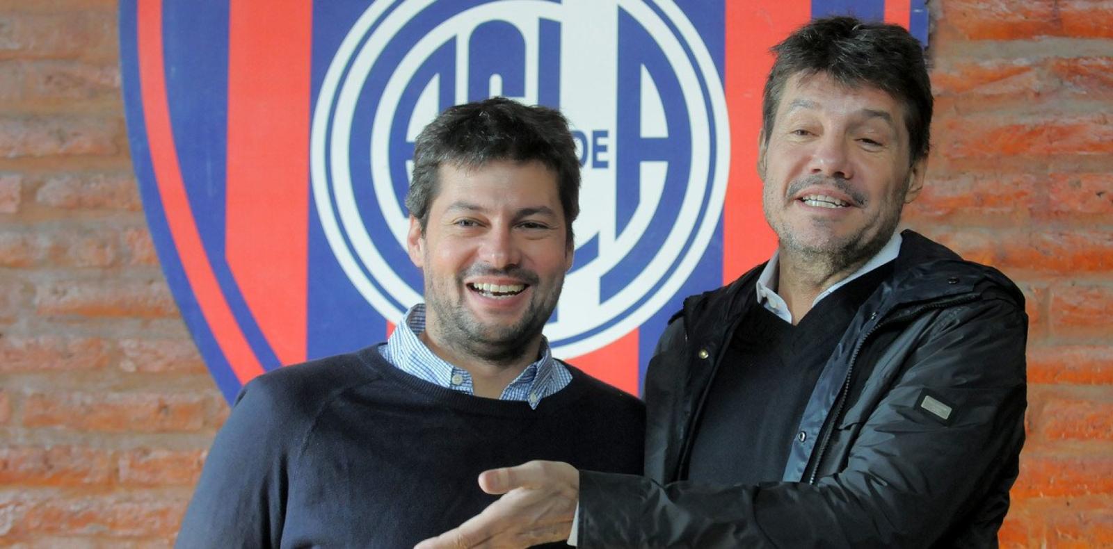 Imagen Matías Lammens y Marcelo Tinelli, señalados como "cómplices del vaciamiento" por Moretti.
