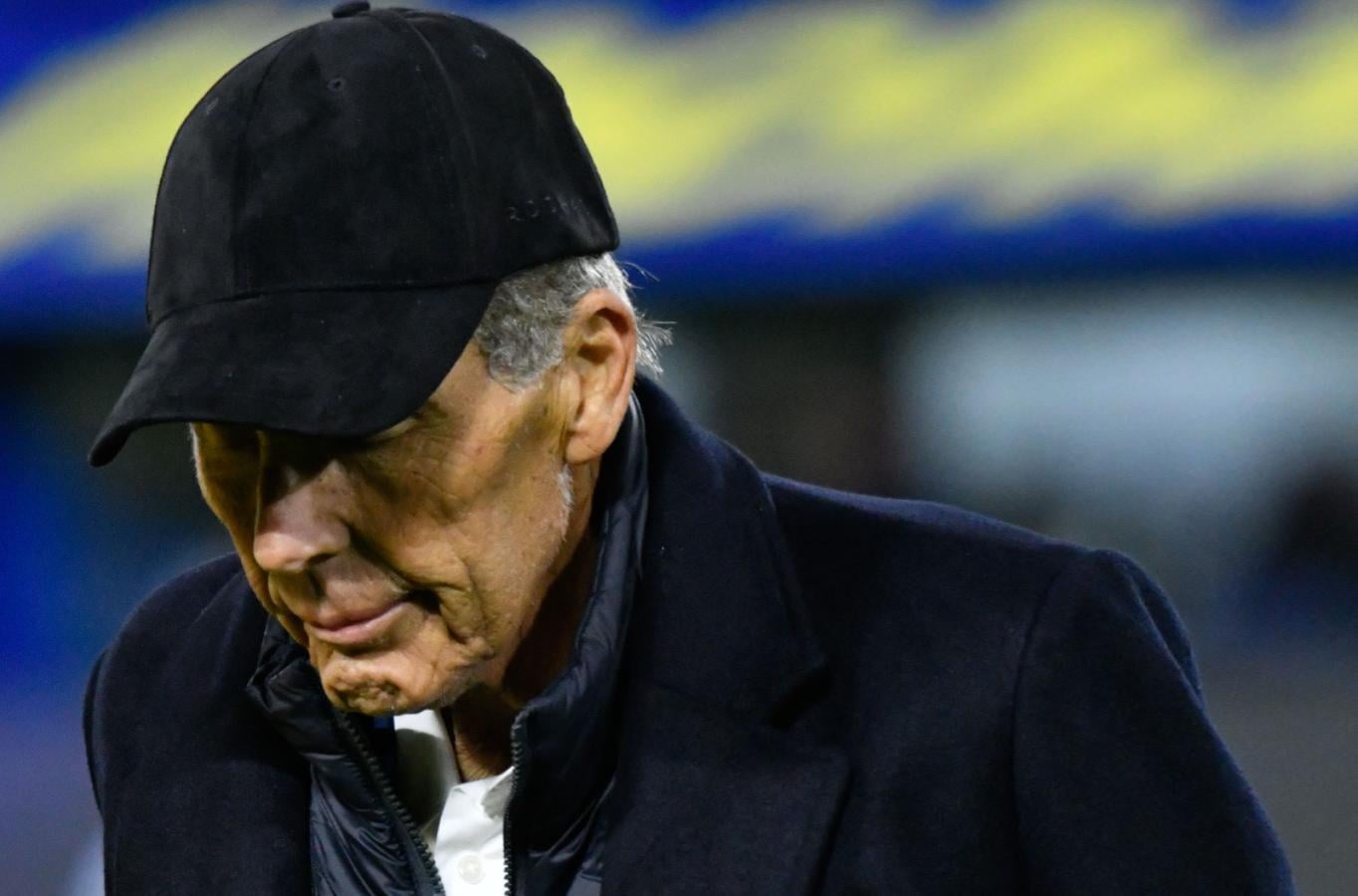 Imagen Miguel Russo, durante su último partido al frente de Boca.