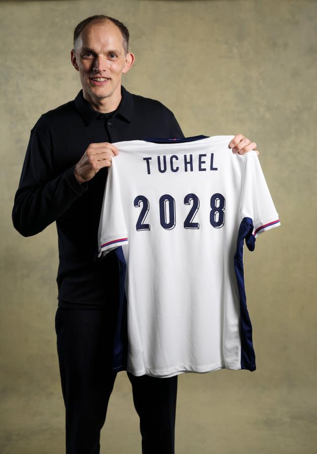 Imagen Tuchel estampó la firma hasta 2028 con la selección inglesa.