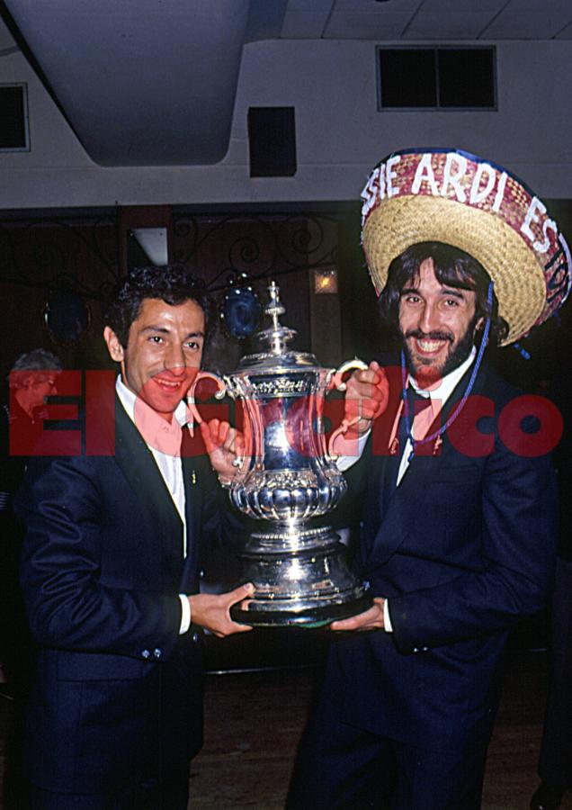 Imagen Osvaldo "Ossie" Ardiles y Ricardo "Ricky" Villa, los adelantados.