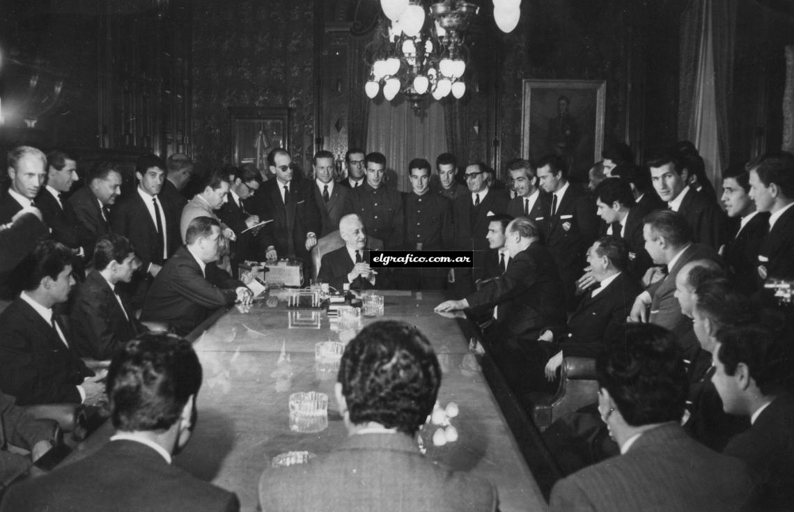 Imagen El máximo mandatario se declaró simpatizante de Independiente.