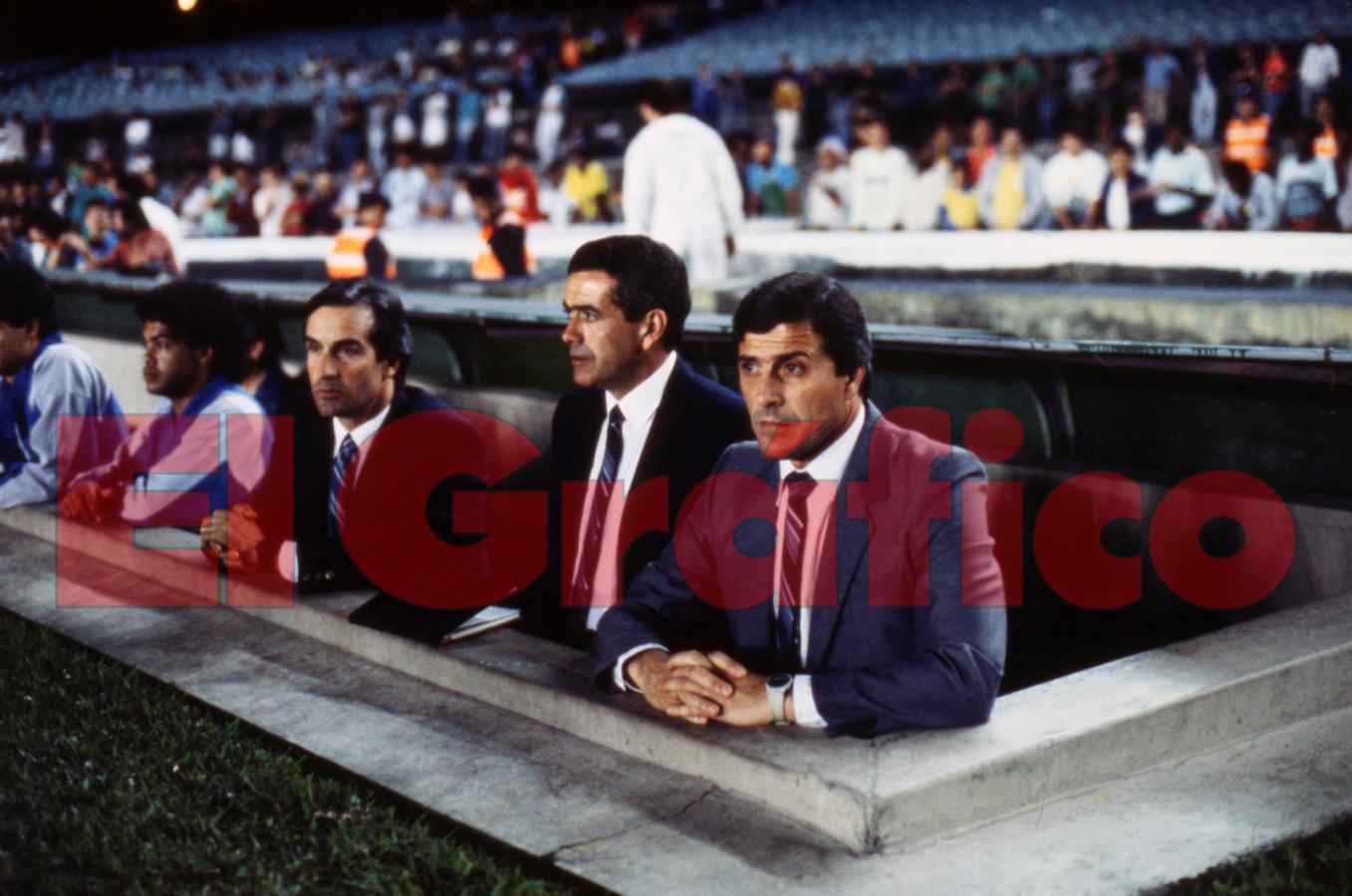 Imagen El "Maestro" en su primera etapa al frente de la selección Uruguaya.