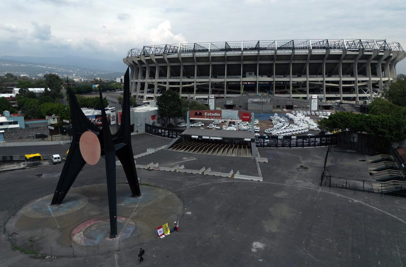 Imagen El estadio Azteca, a un año de su tercer Mundial.