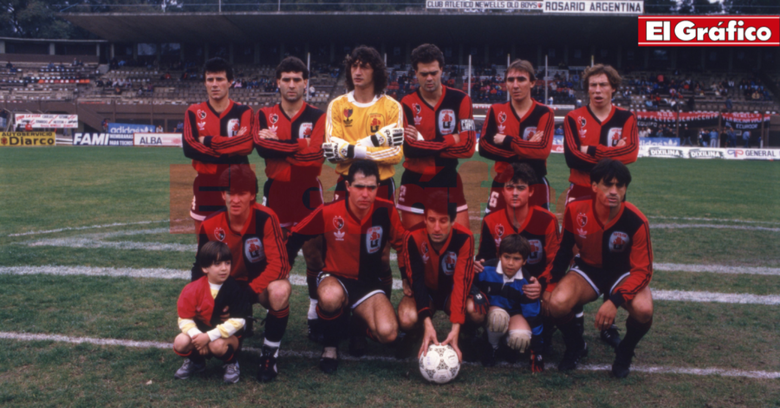 Imagen La formación de Newell's en 1987