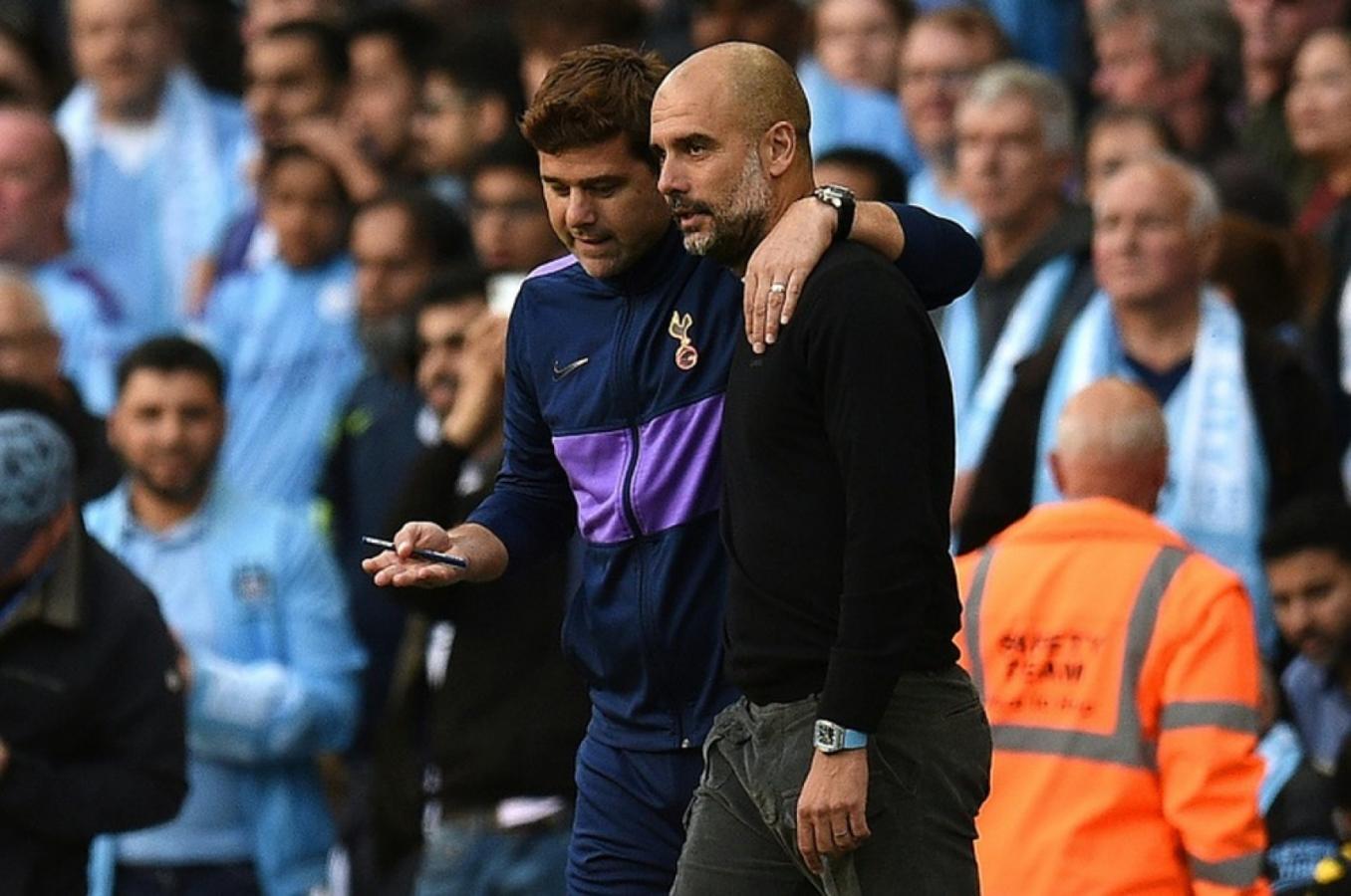 Imagen Pochettino y su admiración para con Guardiola.