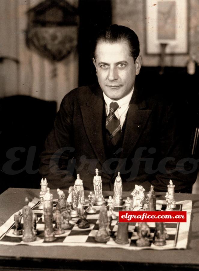 Imagen Jorge Raúl Capablanca.