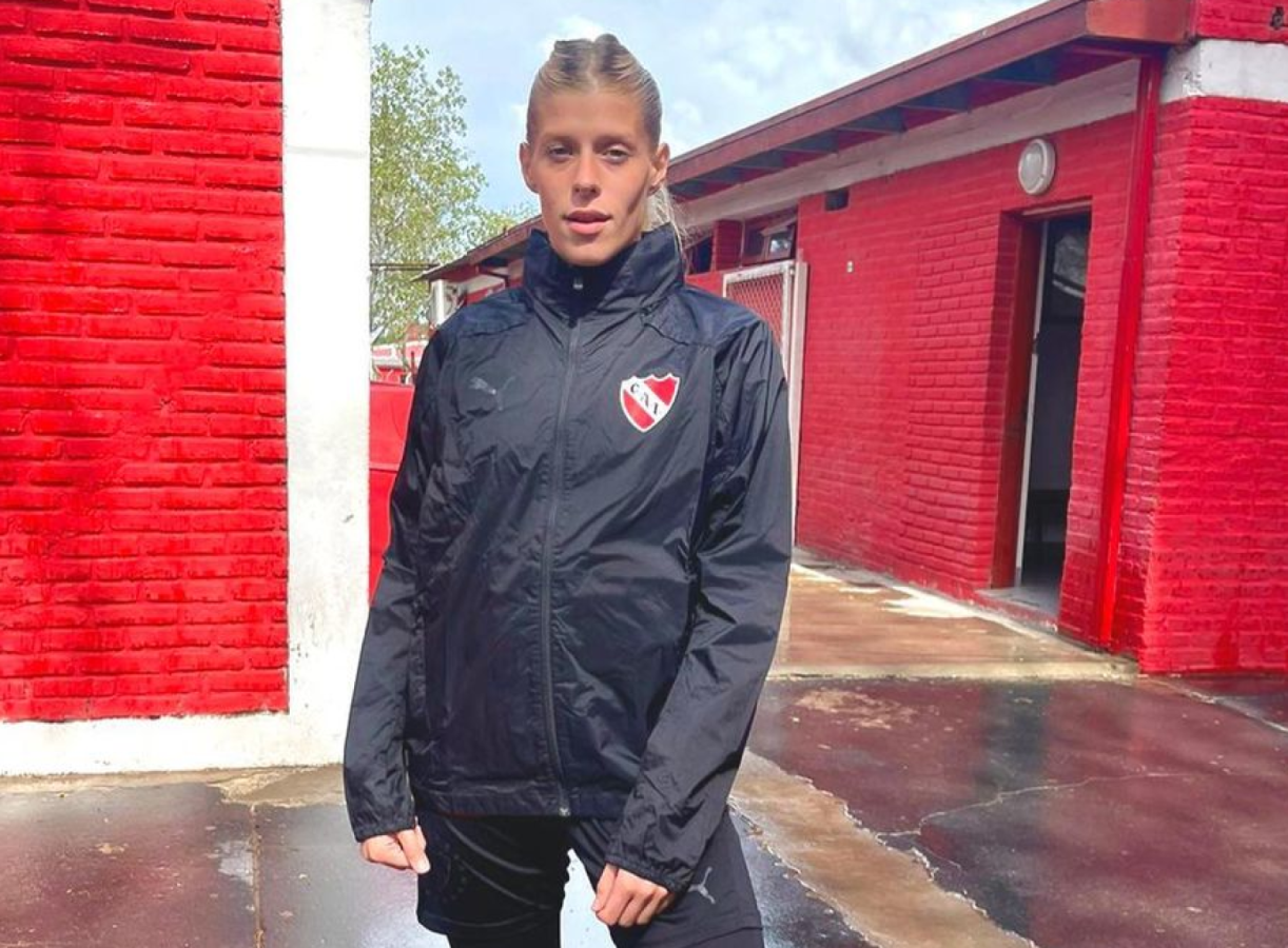 Imagen La Puma Lattanzio, arquera de Independiente.