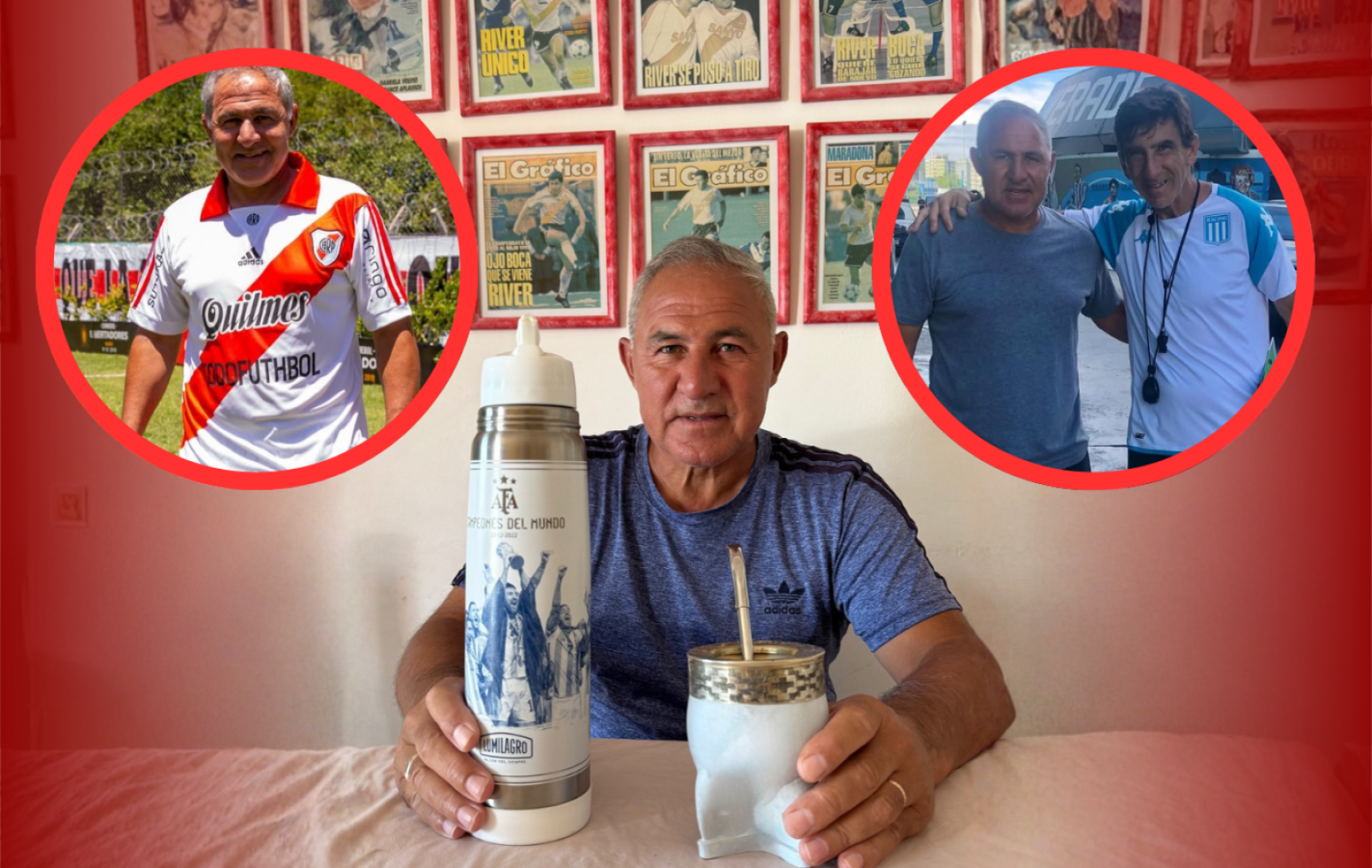 Imagen de Ramón Medina Bello, a fondo: Maradona, Racing, Costas, el River de Gallardo, Maxi Salas y la Selección