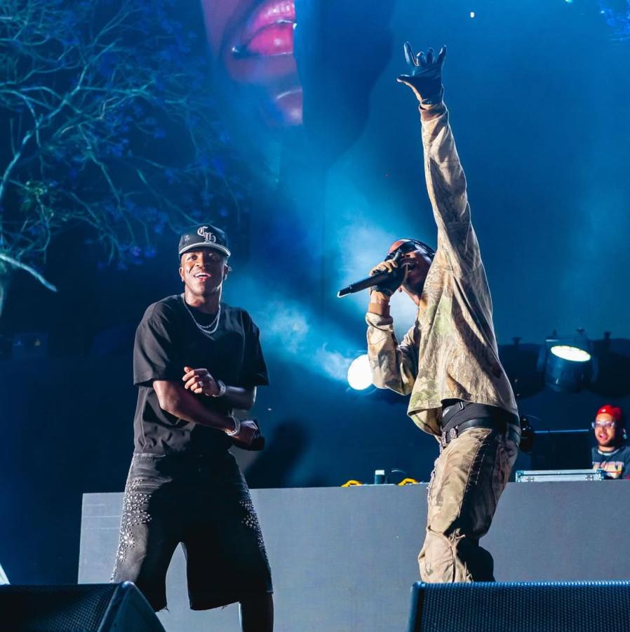 Imagen El rapero Travis Scott y su show especial en el cumple de Vini.