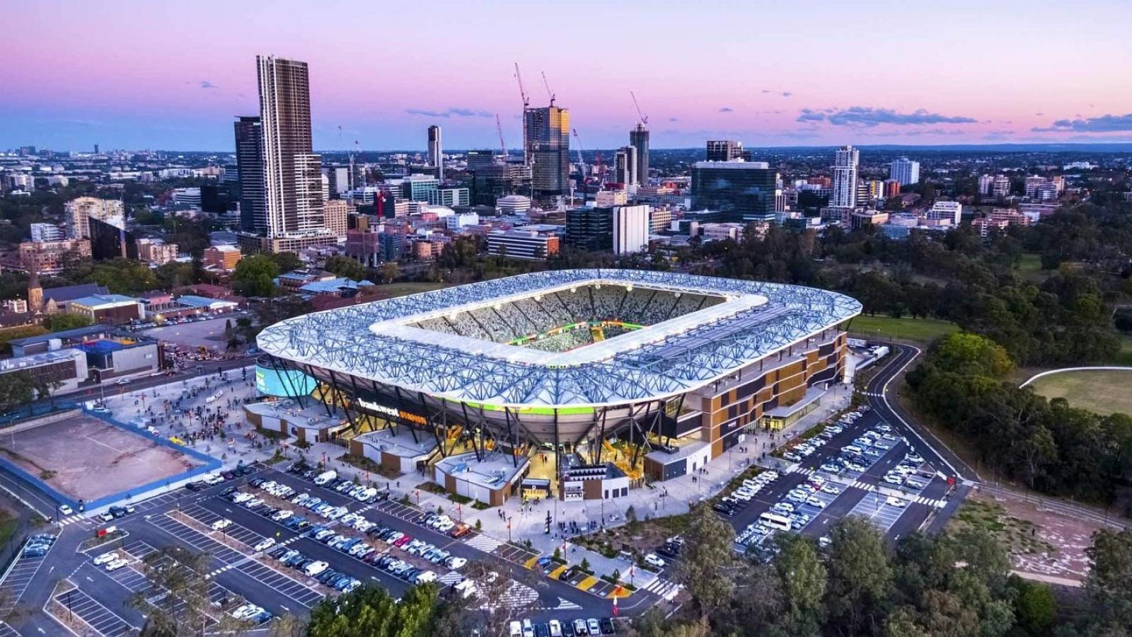 Imagen El Bankwest Stadium de Sydney, allí jugarán Los Pumas..