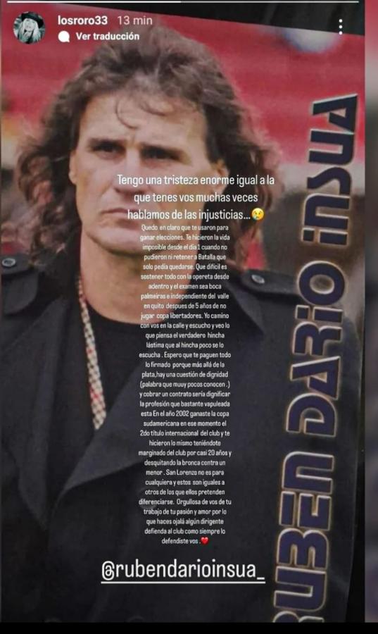 Imagen Minutos después de subirlo a sus redes, borró la publicación.