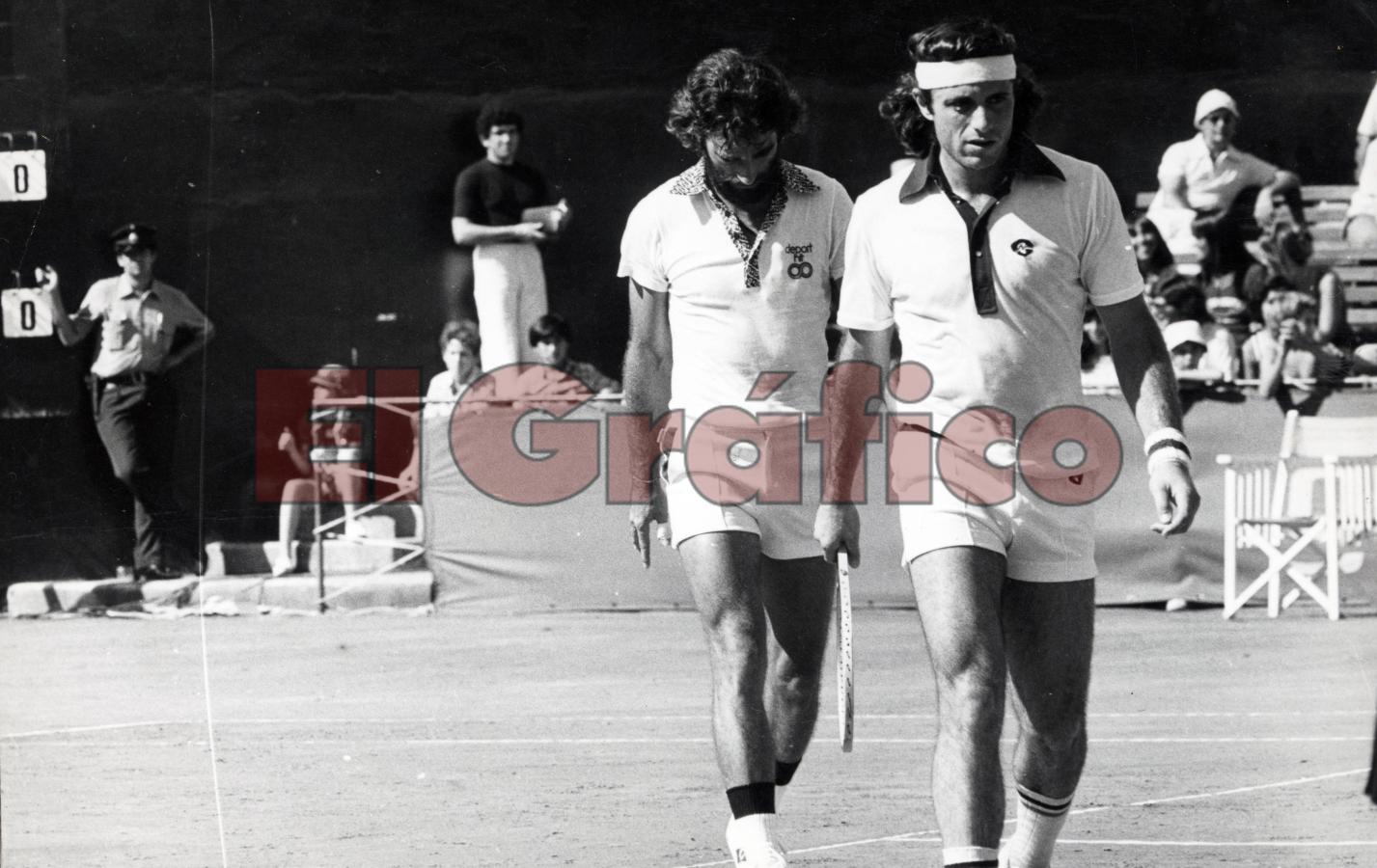 Imagen Guillermo Vilas (1977).