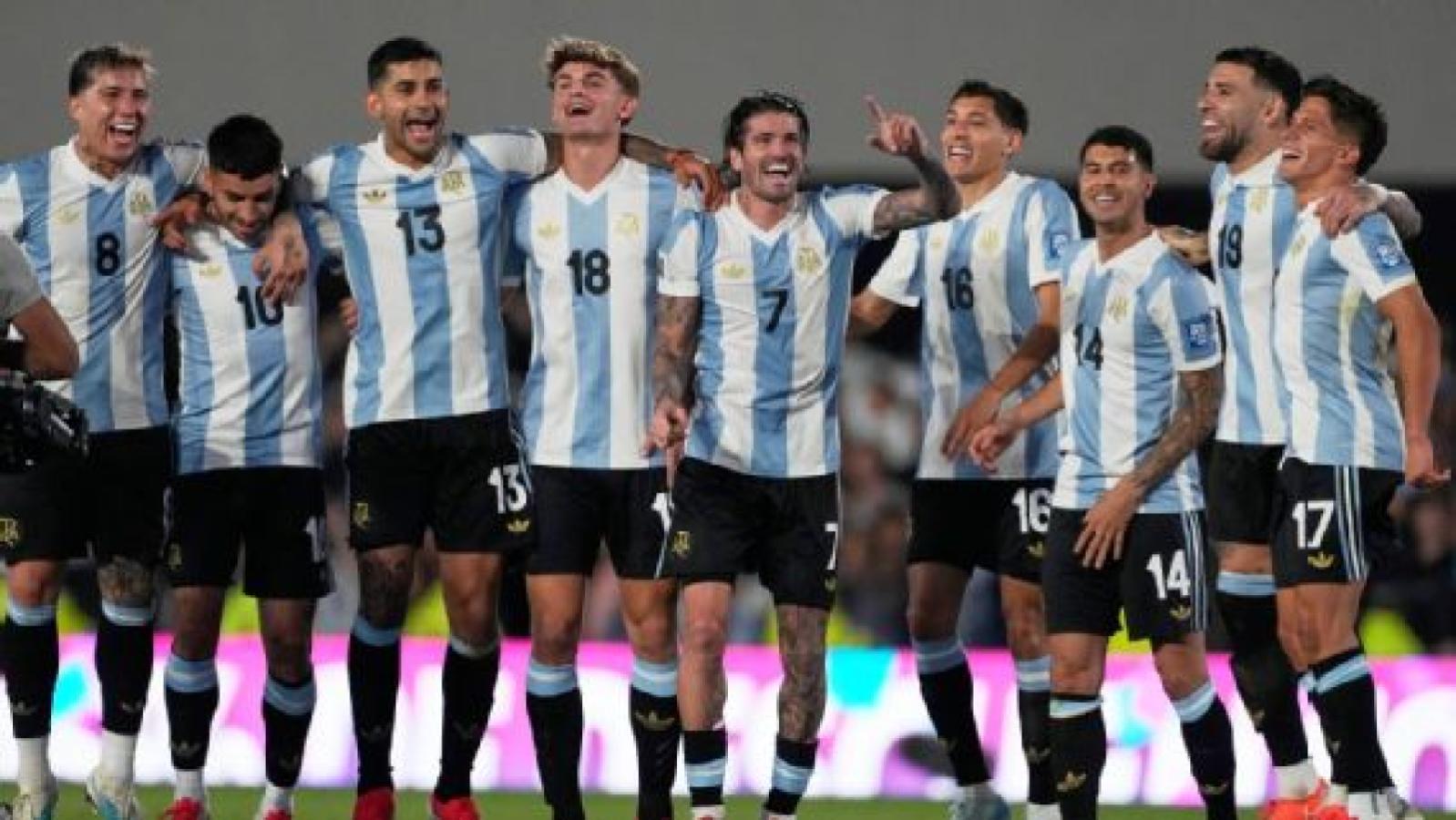 Imagen Argentina logró la clasificación 5 partidos antes del cierre de la Eliminatoria.
