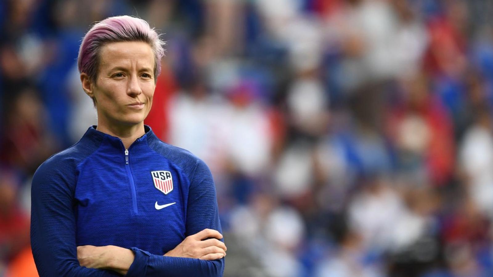 Imagen Megan Rapinoe, referencia dentro y fuera de la cancha