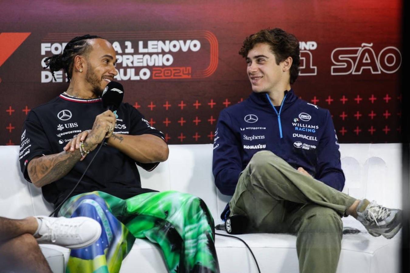 Imagen Franco también se inclinó por Hamilton, a quien admira.