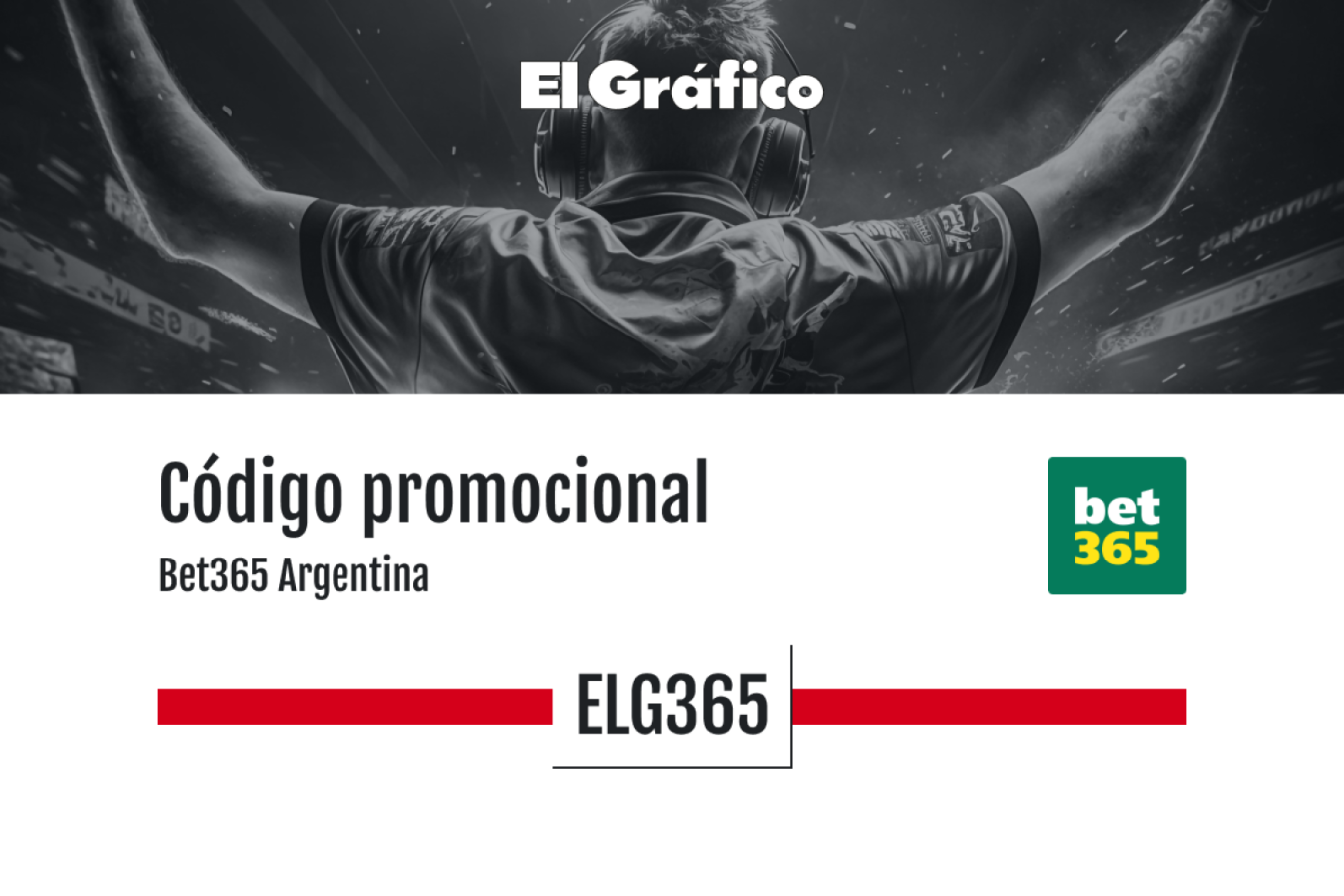 Imagen de Código de Bono Bet365: ELG365 | Argentina